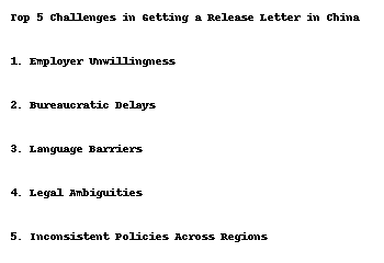 Top 5 Challenges Faced in Obtaining Release Letters and...