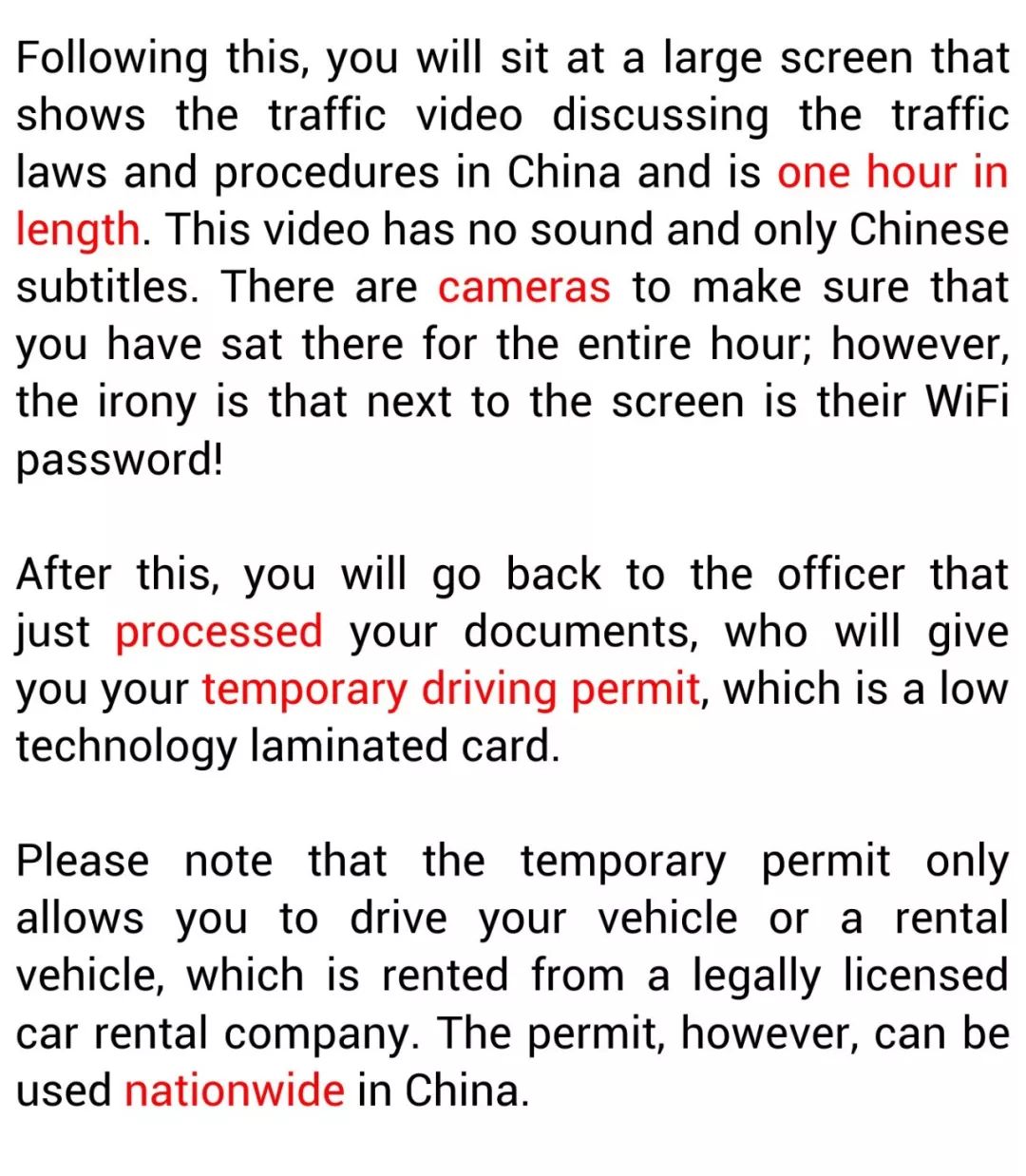 How To Obtain A Chinese Driver's License WITHOUT Taking The EXAM