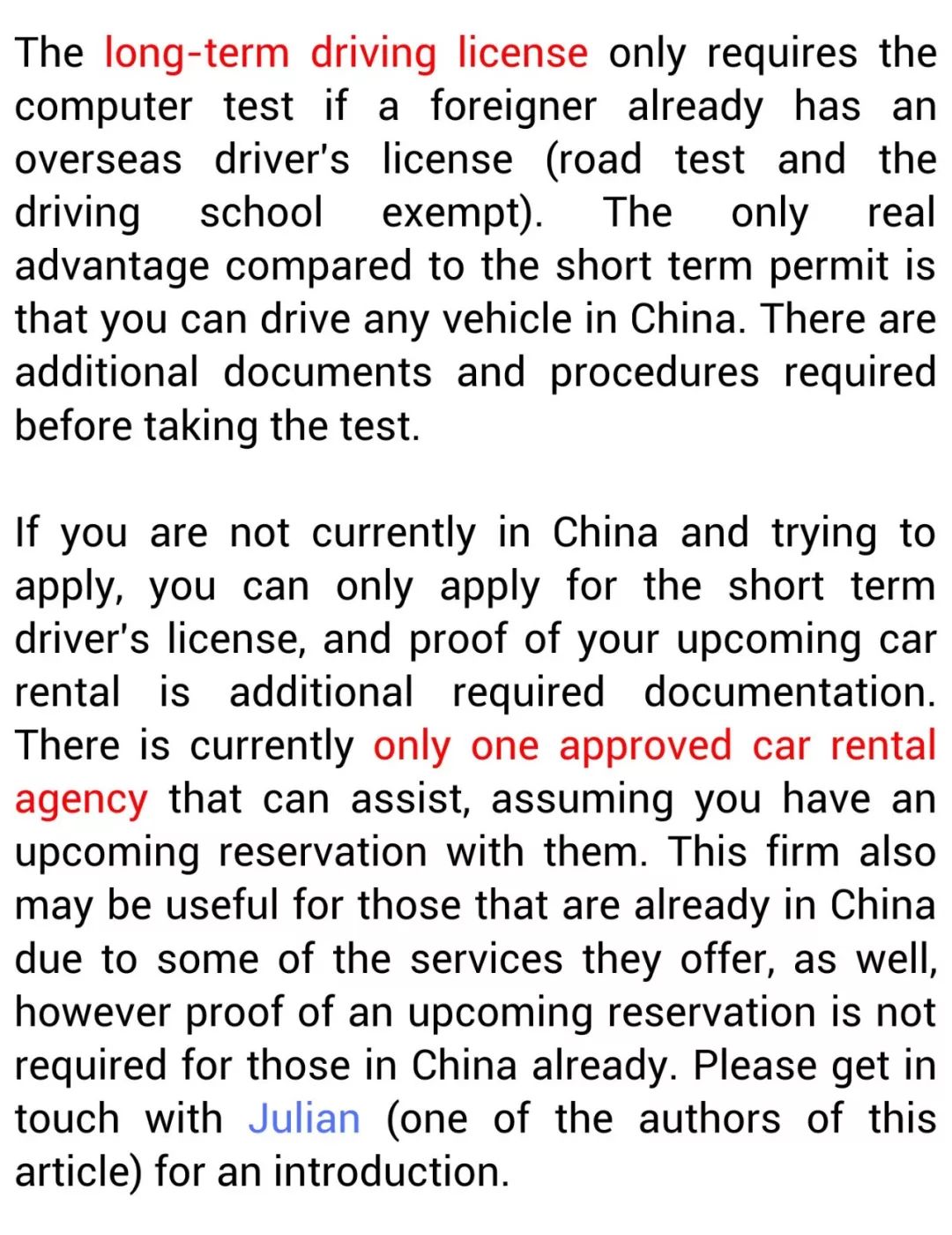 How To Obtain A Chinese Driver's License WITHOUT Taking The EXAM