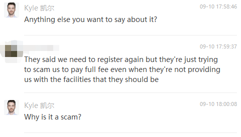 Our university is trying to scam us again this year