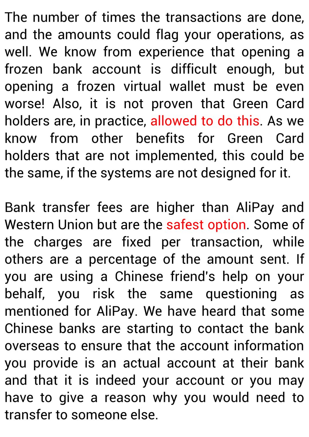 Methods To Exchange RMB To A Foreign Currency Methods To Exchange RMB To A Foreign Currency