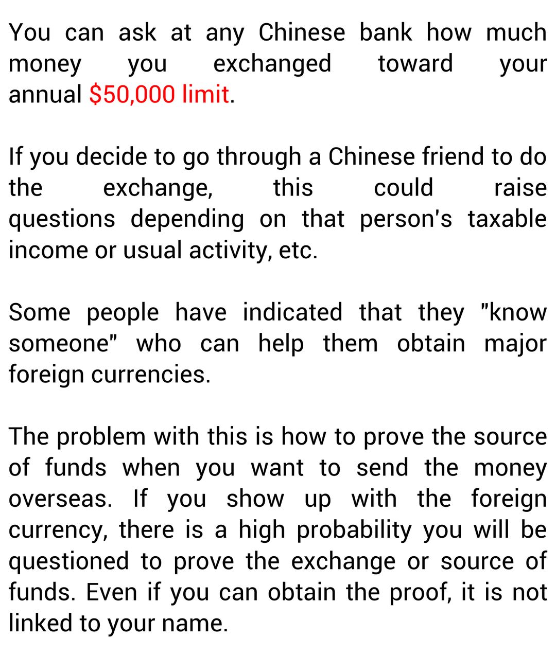 Methods To Exchange RMB To A Foreign Currency Methods To Exchange RMB To A Foreign Currency