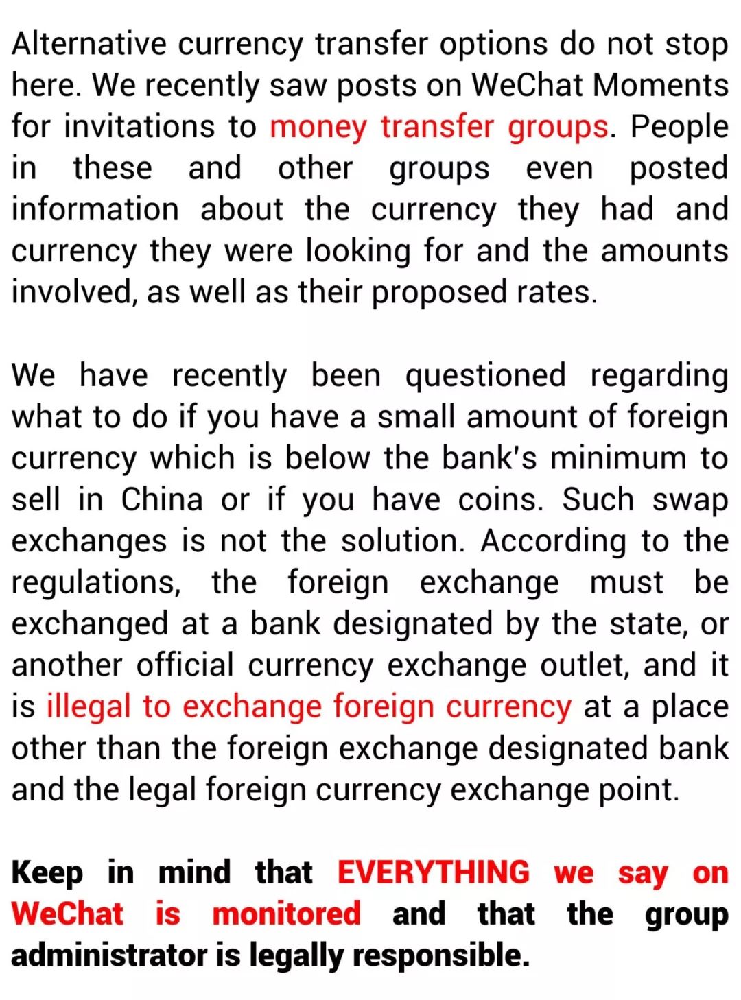 Methods To Exchange RMB To A Foreign Currency Methods To Exchange RMB To A Foreign Currency