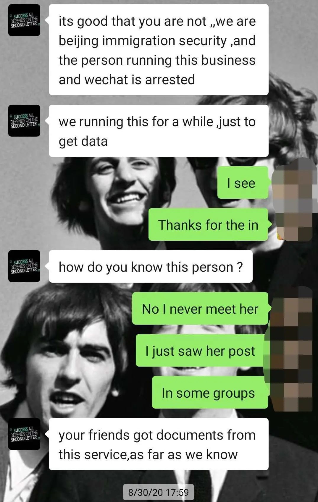 Return Of Beijing Immigration Security