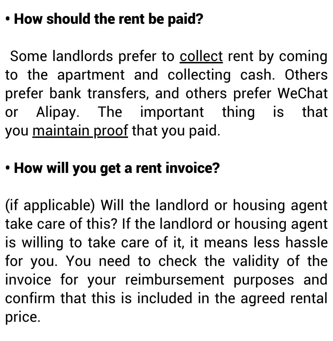 The Do's & Don'ts For Renting A House In China