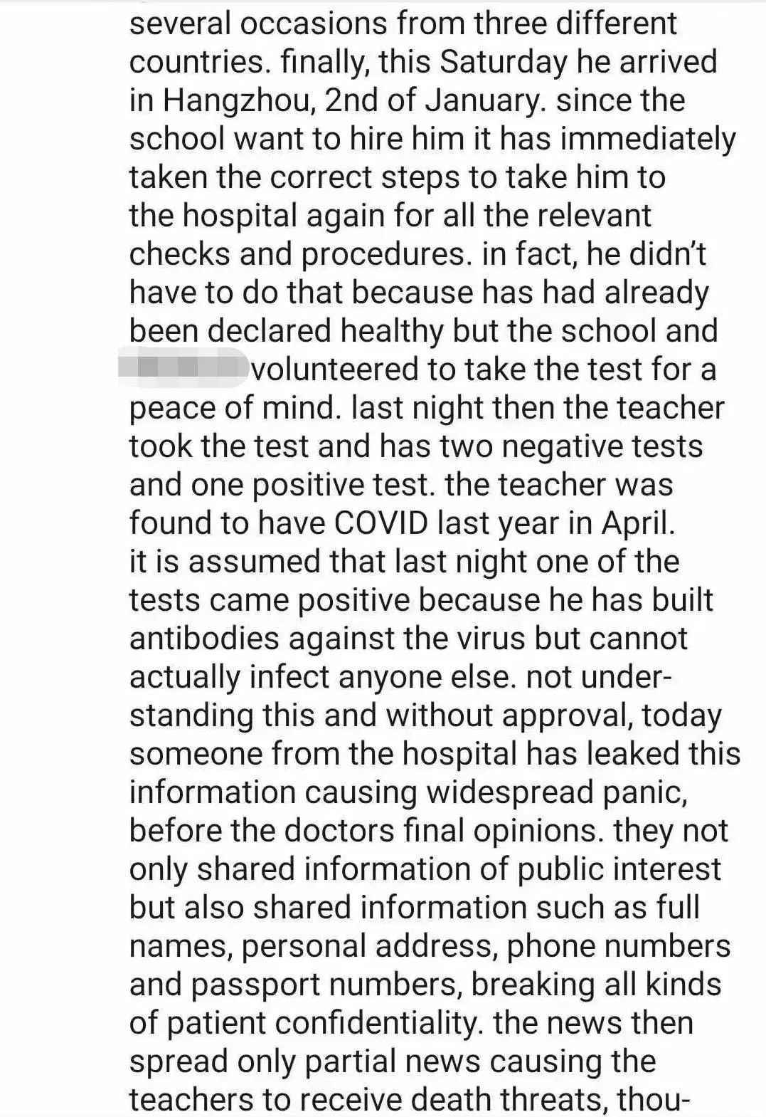 Anger Over Viral Leaked Anti-Foreigner FAKE News