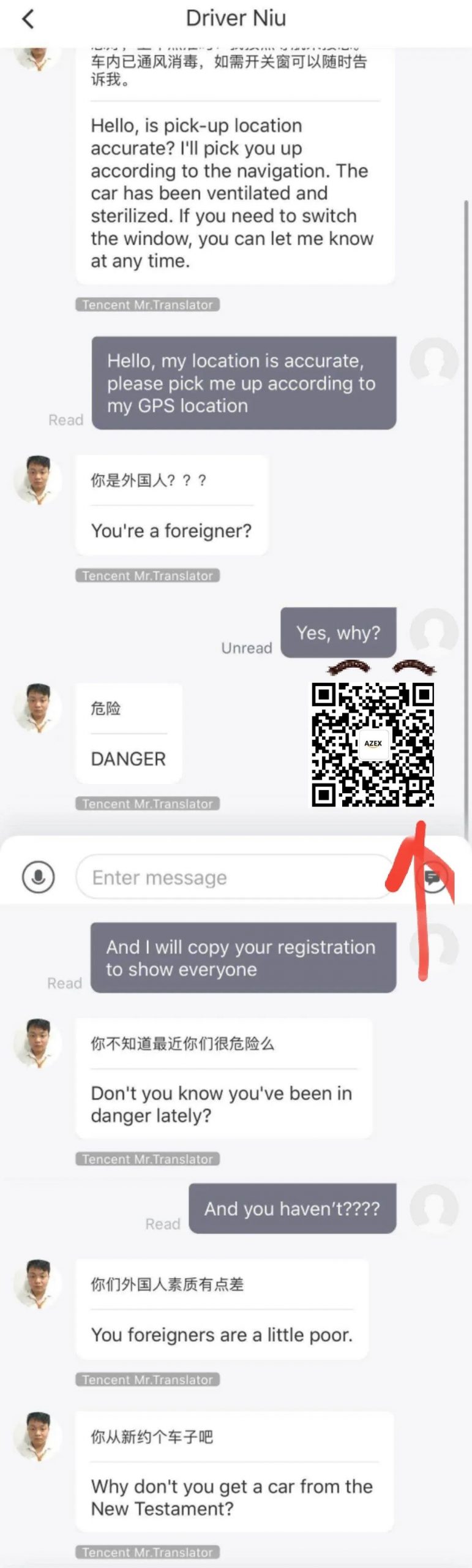 You're A Foreigner? DANGER! 你是外国人? 危险!