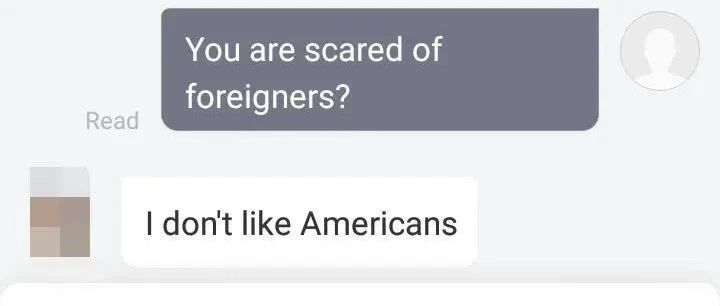 DiDi Driver 'Doesn't 'Like Americans'...