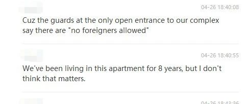 NO FOREIGNERS ALLOWED - 'I've Been Living Here For 8 Years'