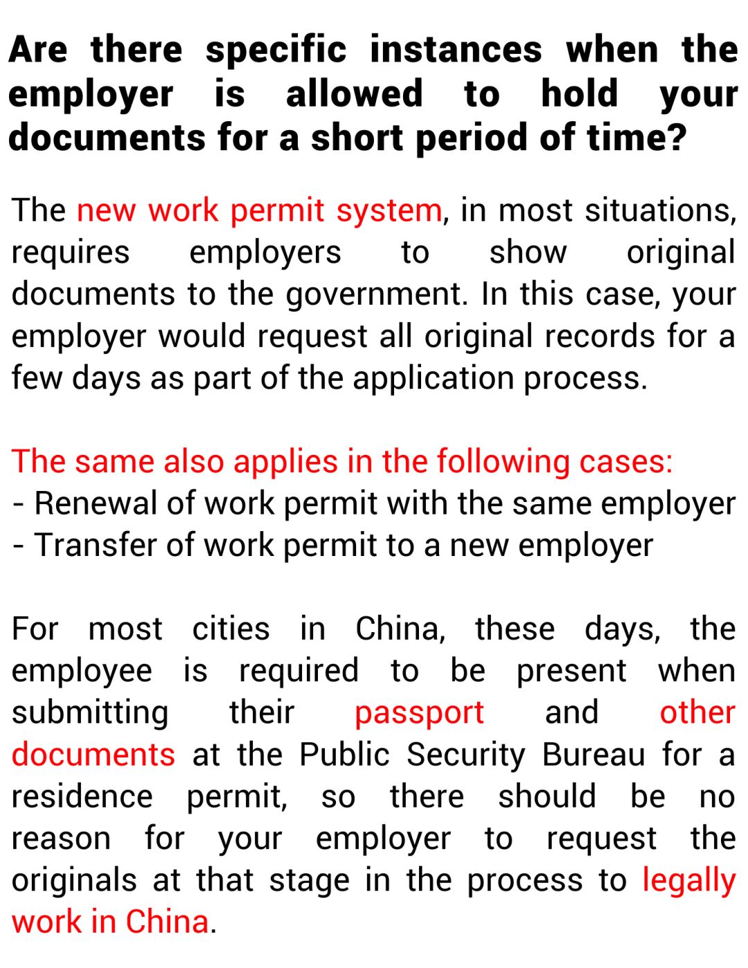 Is A Company Allowed To Hold On To Your Personal Documents?