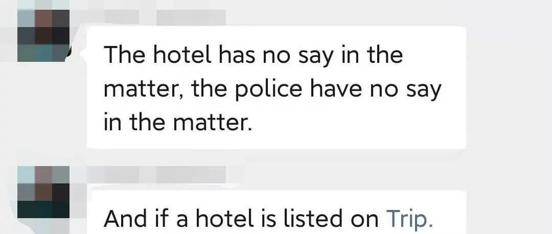 If The Hotel States They Accept Foreigners, Then THEY...